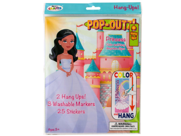 Princess Pop-Outz Hang Ups Activity Set - aomega-products