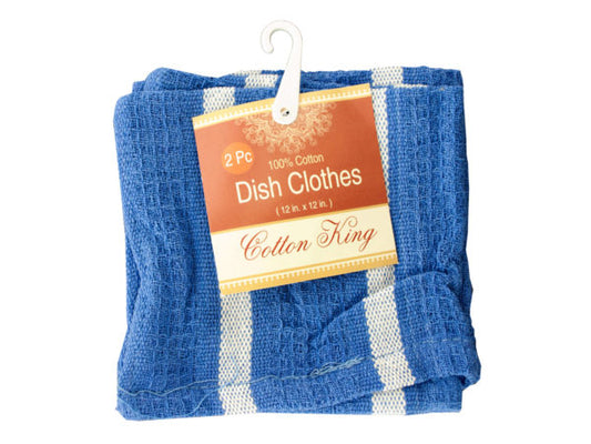 Striped Cotton Dish Cloth Set - aomega-products