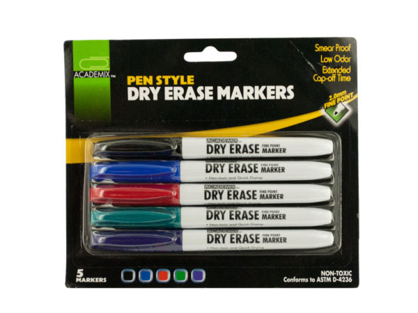 Pen Style Dry Erase Markers Set - aomega-products
