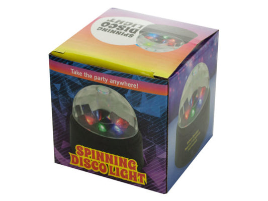 Mini Spinning LED Disco Light - aomega-products