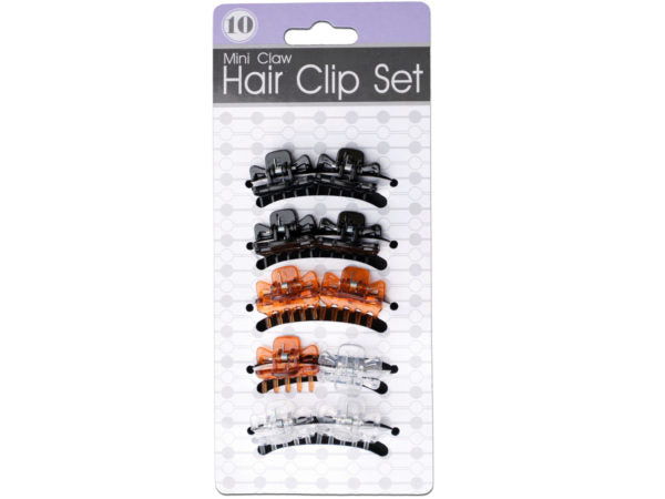 Mini Claw Hair Clip Set - aomega-products