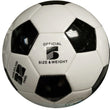 Size 5 Black &amp; White Glossy Soccer Ball - aomega-products