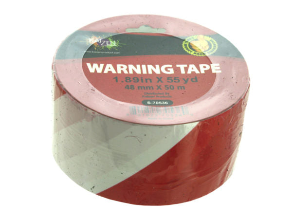Red and White Warning Tape Roll - aomega-products