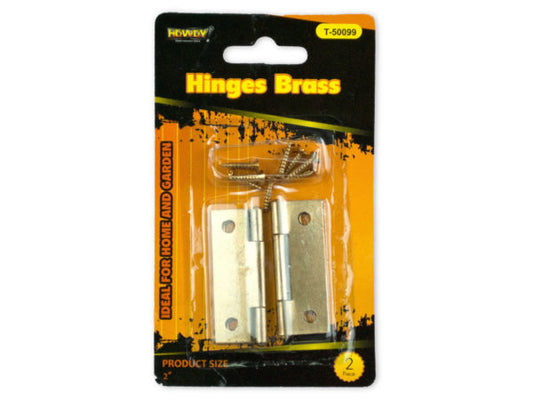 Hinges Brass Set of 2 - aomega-products