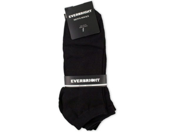 Men's Black No Show Socks 1 Pair - aomega-products