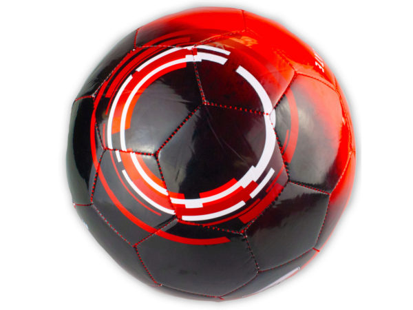 Size 5 Argentina River Plate Black &amp; Red Soccer Ball - aomega-products