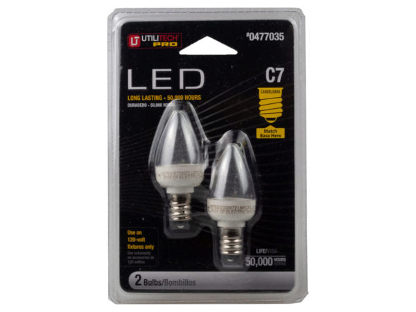 Utilitech LED 2 Pack Night Light Bulbs - aomega-products