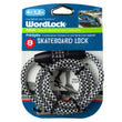 WordLock 8mm 4 Ft Skateboard Lock - aomega-products