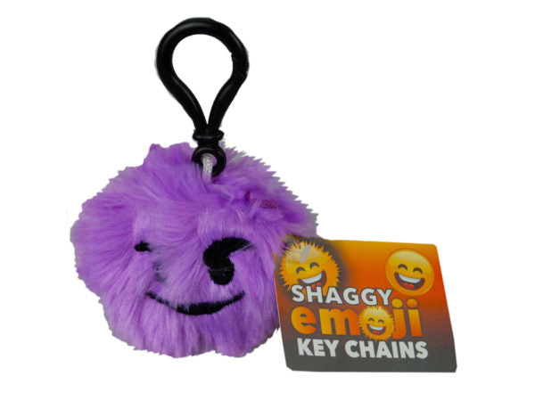 Shaggy Emoticon Keychain in Countertop Display - aomega-products