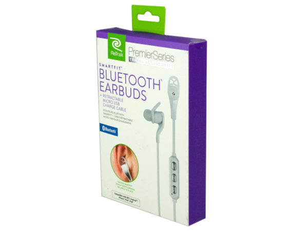 Premier Series White Bluetooth Earbuds - aomega-products