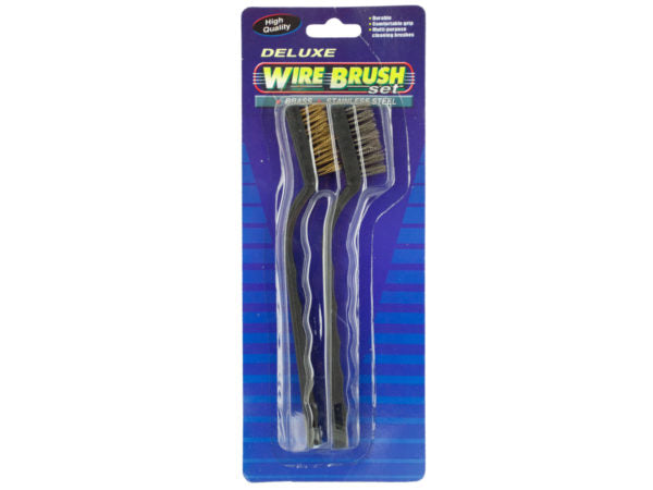 Multi-Purpose Wire Cleaning Brush Set - aomega-products