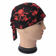 Red Skull and Cross Bones Skull Cap - aomega-products